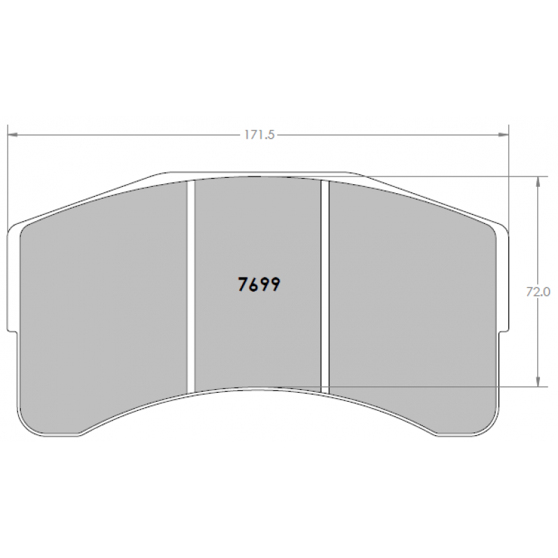 Degressive endurance / medium distance compound. Race brake pads - GT3 pad for:
Lamborghini Huracán SuperTrofeo